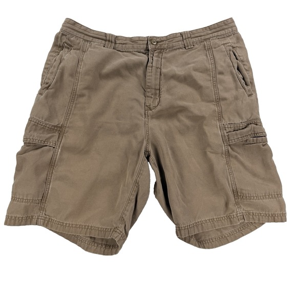Tommy Bahama Other - Mens Tommy Bahama Relax Cargo Shorts Tencel Brown Utility Size 36 Vacation Beach
